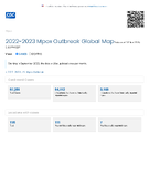 202223 mpox outbreak global map  cases