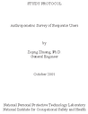 Anthropometric survey of respirator users