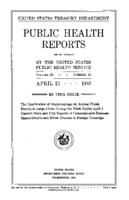 Public Health Reports  v 48 no 16  cover