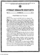 Public Health Reports October 1960 oral poliovirus vaccine Statement by Leroy E Burney