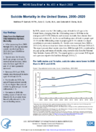 Suicide mortality in the United States 20002020