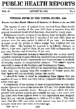 Public health reports  v 41 no 5 JANUARY 29 1926