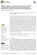 NIOSH Dampness and Mold Assessment Tool DMAT Documentation and Data Analysis of Dampness and MoldRelated Damage in Buildings and Its Application