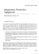 Respiratory Protective Equipment