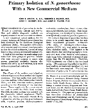 Primary isolation of N gonorrhoeae with a new commercial medium