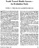 Youth Toward Health CareersAn Evaluation Study