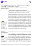 LungBased Exosome Inhibition Mediates Systemic Impacts Following Particulate Matter Exposure