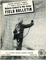 Malaria Control in War Areas field bulletin January 1945