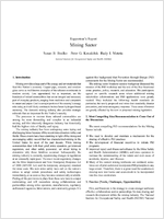Rapporteurs Report  Mining Sector