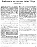 Trachoma in an American Indian village