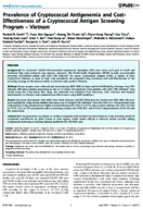 Prevalence of Cryptococcal Antigenemia and CostEffectiveness of a Cryptococcal Antigen Screening Program  Vietnam