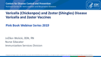 Varicella chickenpox and Zoster shingles disease varicella and Zoster vaccines