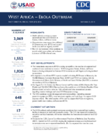 West Africa  Ebola Outbreak Fact Sheet 4 Fiscal Year FY 2014