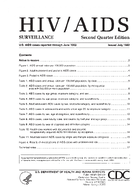 HIVAIDS Surveillance US AIDS cases reported through June 1992