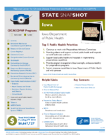 State Snapshot Iowa