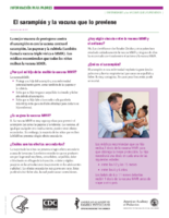 El sarampion y la vacuna que lo previene