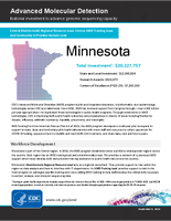 Advanced Molecular Detection National investment to advance genomic sequencing capacity Minnesota September 5 2023