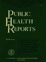 Public Health Reports  v 74  no 6  cover