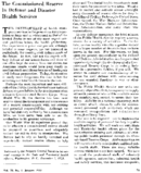 The Commissioned Reserve in defense and disaster health services