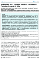A Candidate H1N1 Pandemic Influenza Vaccine Elicits Protective Immunity in Mice