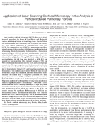Application of Laser Scanning Confocal Microscopy in the Analysis of ParticleInduced Pulmonary Fibrosis