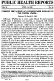 Weekly Reports for APRIL 10 1936