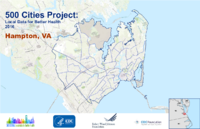 500 Cities Project Local Data for Better Health 2016 Hampton VA