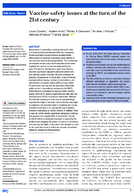 Vaccine safety issues at the turn of the 21st century