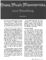 Roses music misocapnists and smoking