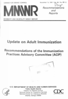 Morbidity and Mortality Weekly Report Recommendations and Reports November 15 1991  Vol 40  No RR12