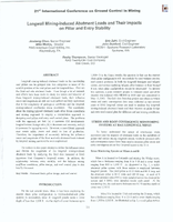 Longwall MiningInduced Abutment Loads and Their Impacts on Pillar and Entry Stability