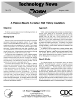 Technology News 474  A Passive Means to Detect Hot Trolley Insulators