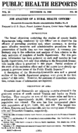 Weekly Reports for DECEMBER 13 1935
