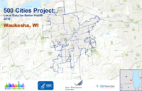 500 Cities Project Local Data for Better Health 2016 Waukesha WI