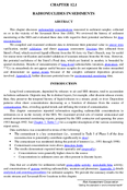 SRS Chapter 121 Radionuclides in Sediments