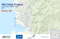 500 Cities Project Local Data for Better Health 2016 Provo UT
