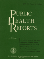 Public Health Reports  v 70 no 7  cover