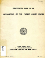 Identification guide to the mosquitoes of the Pacific coast states