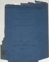 Proceedings of the fortieth annual conference of the United States Public Health Service state with the and territorial health officers  March 2526 1942 Auditorium Medical Society of the District of Columbia Washington DC