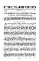 Public Health Reports  V 34 No 2 January 10 1919