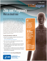 Zika and Pregnancy What You Should Know CDC Vital Signs 04012016
