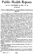 Public health reports  v 55 no 46 NOVEMBER 15 1940