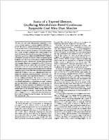 Status of a Tapered Element Oscillating MicrobalanceBased Continuous Respirable Coal Mine Dust Monitor