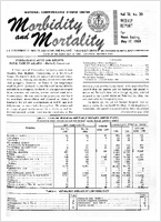 Morbidity and Mortality Weekly Report Vol 18 No 20 week ending May 17 1969