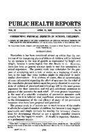 Public Health Reports  V 37 No 16 April 21 1922