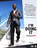 Im Doing It Testing for HIV Jerome Ro Brooks