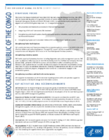CDC Division of Global HIV  TB Country Profile Democratic Republic of Congo June 2018