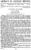 Abstract of sanitary reports  v V no 15 April 11 1890