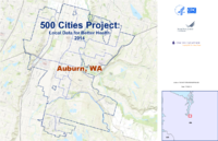 500 Cities Project Local Data for Better Health 2014 Auburn WA