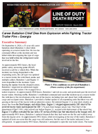 Career Battalion Chief Dies from Explosion While Fighting Tractor Trailer Fire  Georgia